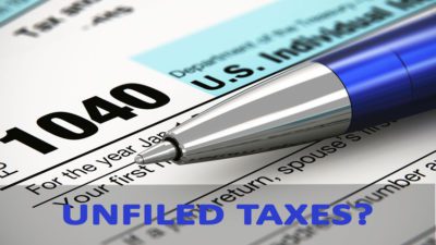 Unfiled Taxes